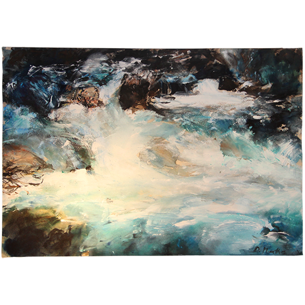 Glacier Landscape
2006
52 x 42 cm, on lokta paper