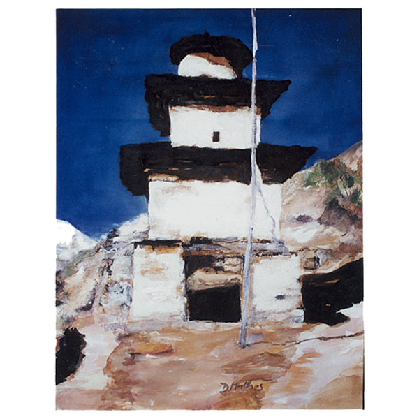 Dry and Hot
2002
100 x 132 cm, mixed media on cotton